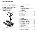 Предварительный просмотр 4 страницы Sony CDX-GT111 Service Manual