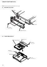 Предварительный просмотр 10 страницы Sony CDX-GT111 Service Manual