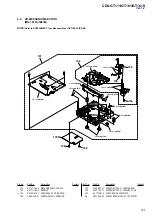 Предварительный просмотр 31 страницы Sony CDX-GT111 Service Manual