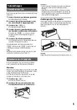 Предварительный просмотр 23 страницы Sony CDX-GT121 Operating Instructions Manual