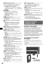 Предварительный просмотр 30 страницы Sony CDX-GT121 Operating Instructions Manual