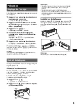 Предварительный просмотр 43 страницы Sony CDX-GT121 Operating Instructions Manual