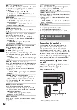 Предварительный просмотр 50 страницы Sony CDX-GT121 Operating Instructions Manual