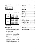 Предварительный просмотр 3 страницы Sony CDX-GT121 Service Manual