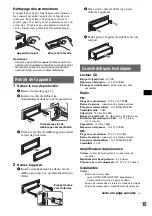 Preview for 31 page of Sony CDX-GT12W Operating Instructions Manual