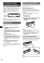 Preview for 14 page of Sony CDX-GT150 Operating Instructions Manual