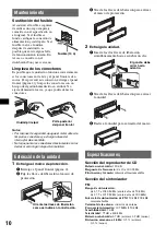 Preview for 20 page of Sony CDX-GT150 Operating Instructions Manual