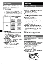 Предварительный просмотр 34 страницы Sony CDX-GT20 Operating Instructions Manual