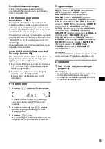 Предварительный просмотр 71 страницы Sony CDX-GT20 Operating Instructions Manual