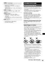 Предварительный просмотр 73 страницы Sony CDX-GT20 Operating Instructions Manual