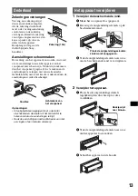 Предварительный просмотр 75 страницы Sony CDX-GT20 Operating Instructions Manual