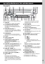 Предварительный просмотр 21 страницы Sony CDX-GT200 - Fm/am Compact Disc Player Operating Instructions Manual