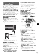 Предварительный просмотр 27 страницы Sony CDX-GT200 - Fm/am Compact Disc Player Operating Instructions Manual