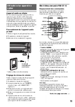 Preview for 45 page of Sony CDX-GT200 - Fm/am Compact Disc Player Operating Instructions Manual