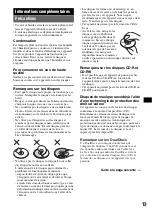 Preview for 47 page of Sony CDX-GT200 - Fm/am Compact Disc Player Operating Instructions Manual