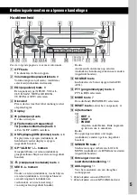 Предварительный просмотр 75 страницы Sony CDX-GT200 - Fm/am Compact Disc Player Operating Instructions Manual