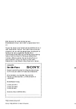 Предварительный просмотр 92 страницы Sony CDX-GT200 - Fm/am Compact Disc Player Operating Instructions Manual