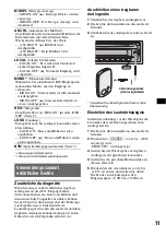 Предварительный просмотр 27 страницы Sony CDX-GT215C Operating Instructions Manual