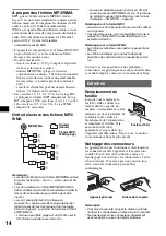 Предварительный просмотр 48 страницы Sony CDX-GT215C Operating Instructions Manual