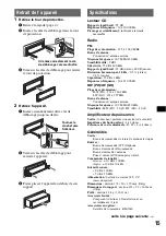 Предварительный просмотр 49 страницы Sony CDX-GT215C Operating Instructions Manual