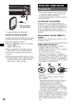 Предварительный просмотр 24 страницы Sony CDX-GT21W - 200w Cd Receiver Operating Instructions Manual