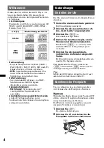 Предварительный просмотр 22 страницы Sony CDX-GT230 Operating Instructions Manual