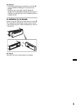 Предварительный просмотр 43 страницы Sony CDX-GT230 Operating Instructions Manual