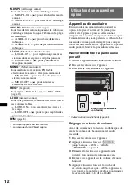 Предварительный просмотр 46 страницы Sony CDX-GT24 Operationg Instructions