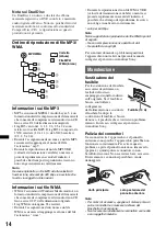 Предварительный просмотр 66 страницы Sony CDX-GT24 Operationg Instructions