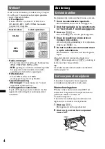 Предварительный просмотр 74 страницы Sony CDX-GT24 Operationg Instructions