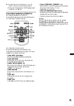 Предварительный просмотр 29 страницы Sony CDX-GT240 Operating Instructions Manual