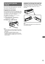 Предварительный просмотр 57 страницы Sony CDX-GT240 Operating Instructions Manual