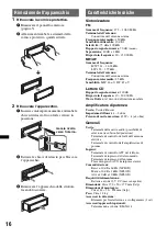 Предварительный просмотр 68 страницы Sony CDX-GT240 Operating Instructions Manual