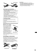 Предварительный просмотр 85 страницы Sony CDX-GT240 Operating Instructions Manual