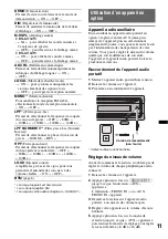 Предварительный просмотр 27 страницы Sony CDX-GT24W - Cd Receiver Mp3/wma Player Operating Instructions Manual