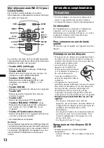 Предварительный просмотр 28 страницы Sony CDX-GT24W - Cd Receiver Mp3/wma Player Operating Instructions Manual