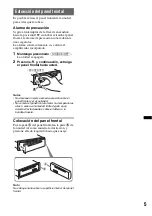 Предварительный просмотр 39 страницы Sony CDX-GT24W - Cd Receiver Mp3/wma Player Operating Instructions Manual