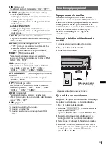 Предварительный просмотр 45 страницы Sony CDX-GT24W - Cd Receiver Mp3/wma Player Operating Instructions Manual