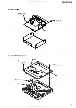 Предварительный просмотр 9 страницы Sony CDX-GT250M Service Manual