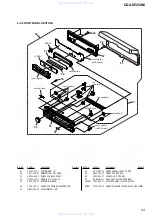 Предварительный просмотр 33 страницы Sony CDX-GT250M Service Manual