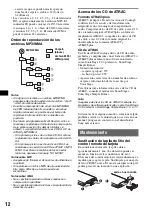 Предварительный просмотр 26 страницы Sony CDX-GT250S Operating Instructions Manual