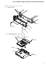 Предварительный просмотр 9 страницы Sony CDX-GT25MPW - Fm/am Compact Disc Player Service Manual