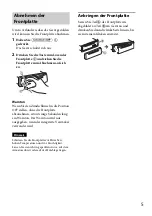 Предварительный просмотр 21 страницы Sony CDX-GT270MP Operating Instructions Manual