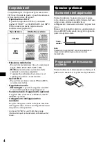 Preview for 60 page of Sony CDX GT310 - Radio / CD Operating Instructions Manual