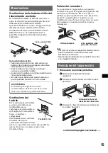 Preview for 71 page of Sony CDX GT310 - Radio / CD Operating Instructions Manual