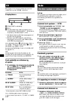 Preview for 82 page of Sony CDX GT310 - Radio / CD Operating Instructions Manual