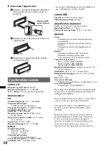 Preview for 84 page of Sony CDX-GT31U Operating Instructions Manual