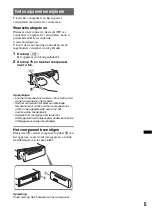 Предварительный просмотр 91 страницы Sony CDX-GT31U Operating Instructions Manual