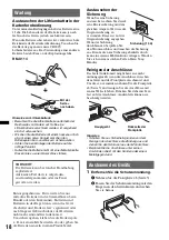 Предварительный просмотр 38 страницы Sony CDX-GT33U Operating Instructions Manual