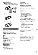 Предварительный просмотр 61 страницы Sony CDX-GT33U Operating Instructions Manual